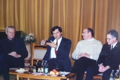 Lecturing in Minsk, Belarus, 1994